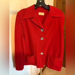 Pendleton Vintage Women's Red Wool Jacket